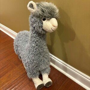 Standing Llama Alpaca Plush Stuffed Animal Large 28" HugFun Jumbo Fuzzy